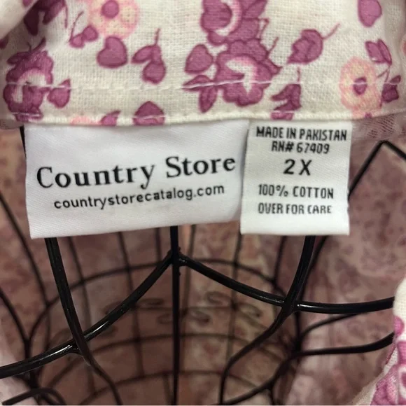 Country Store Nightgown - Size 2XL - Picture 4 of 8